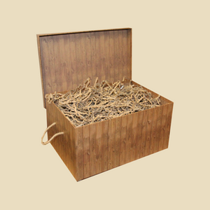 Large wood effect box